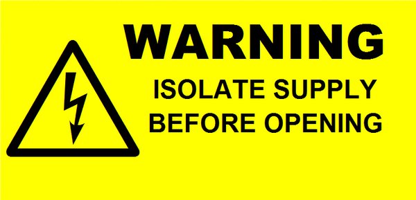 Isolate Supply Labels (WAR05)